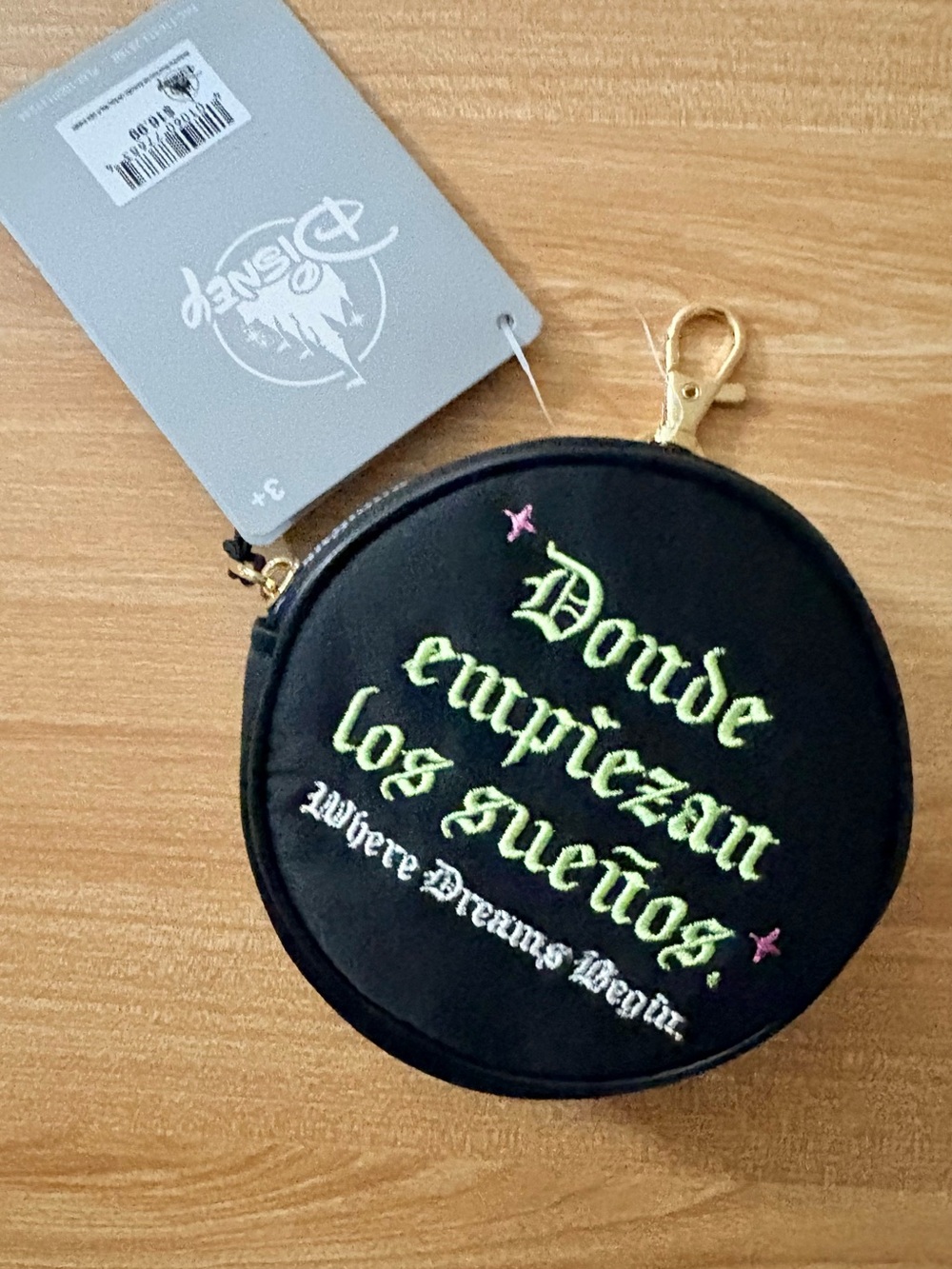 DISNEYLANDIA Coin Purse Viva La Bonita - Donde Empieza Los Sueños Disney Parks